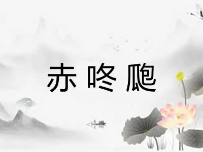 赤咚瓟