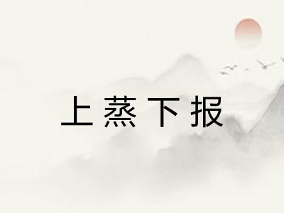 上蒸下报