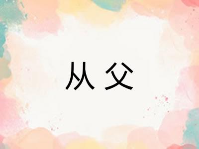 从父
