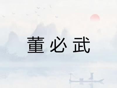 董必武