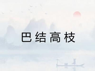 巴结高枝