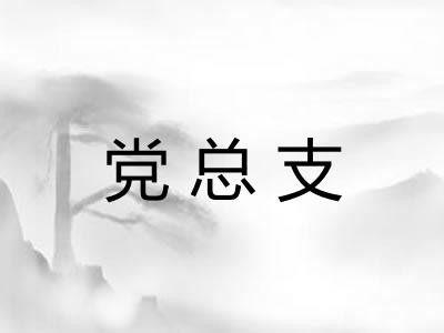 党总支 党总支