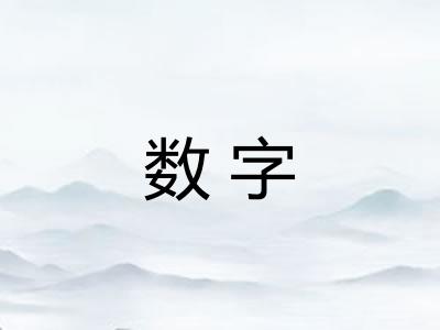 数字