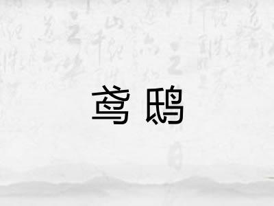 鸢鸱