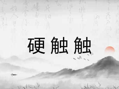 硬触触