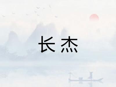长杰 长杰