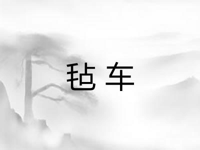 毡车