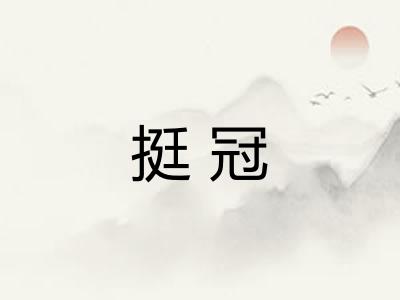 挺冠
