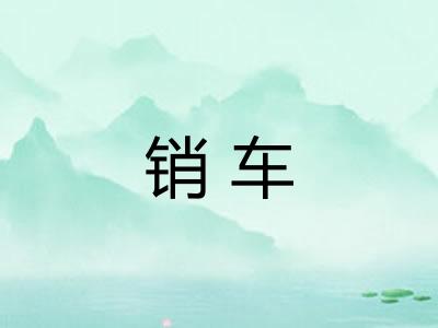 销车
