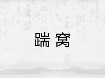 踹窝