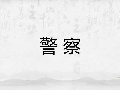 警察 警察