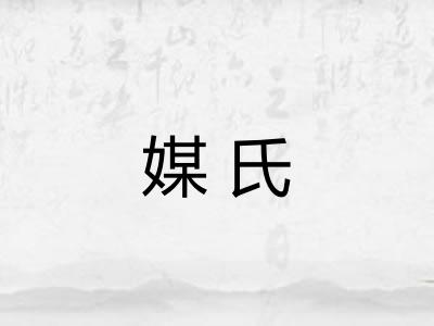 媒氏