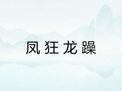 凤狂龙躁