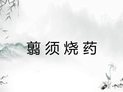 翦须烧药