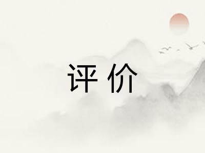 评价 评价