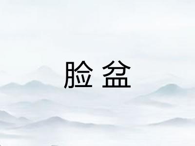 脸盆
