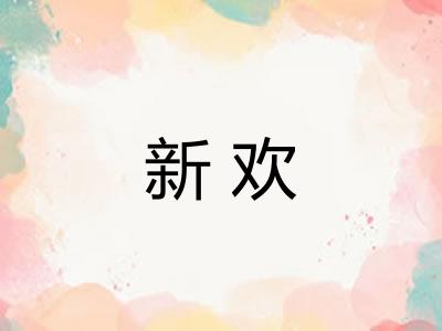 新欢
