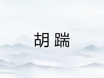 胡踹