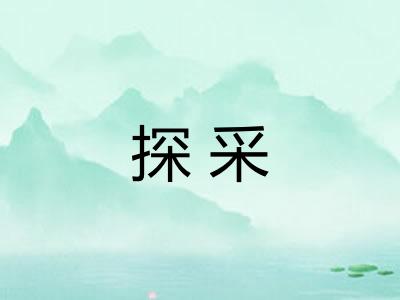 探采 探采