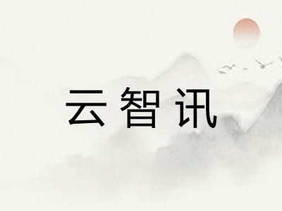 云智讯 云智讯