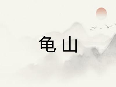 龟山 龟山