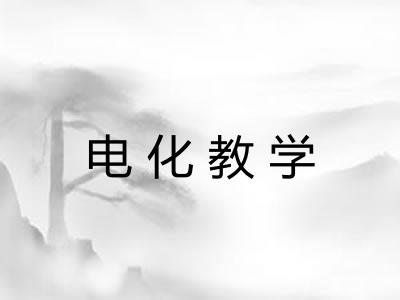 电化教学 电化教学