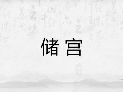 储宫
