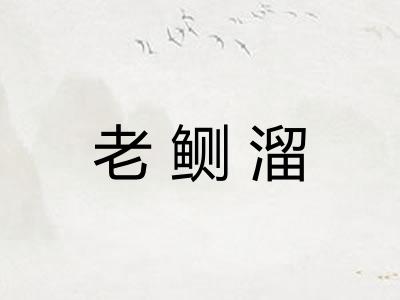 老鲗溜 老鲗溜