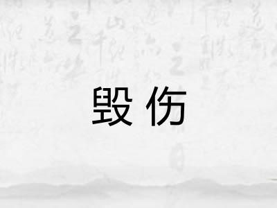 毁伤