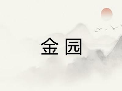 金园