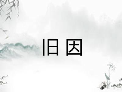 旧因