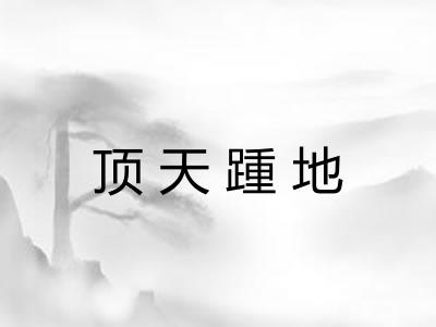 顶天踵地 顶天踵地