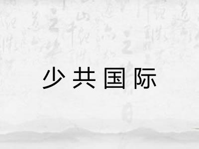少共国际 少共国际
