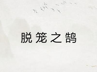 脱笼之鹄