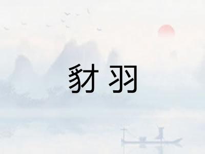 豺羽