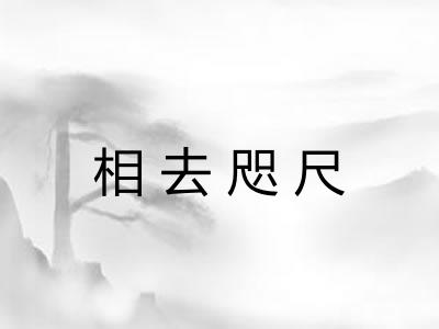 相去咫尺 相去咫尺