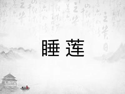 睡莲