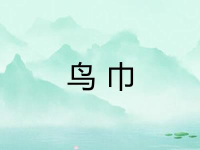 鸟巾