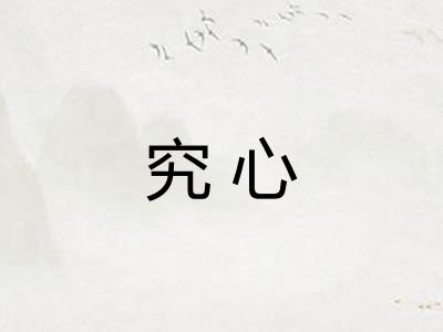 究心