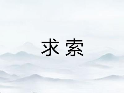求索