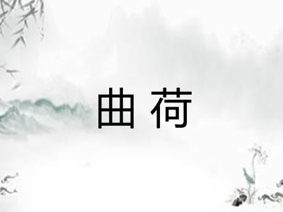 曲荷
