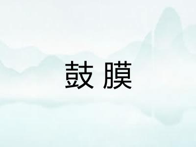 鼓膜