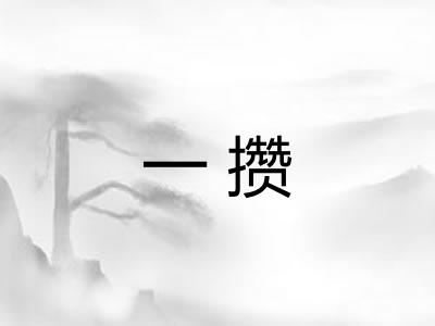 一攒