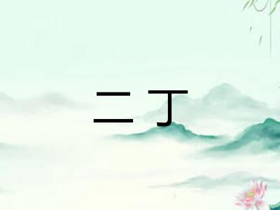 二丁