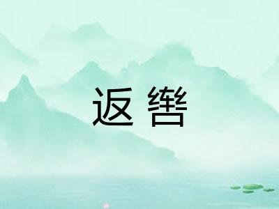返辔