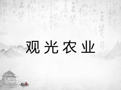 观光农业