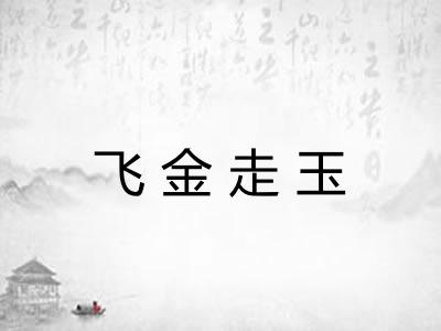 飞金走玉 飞金走玉