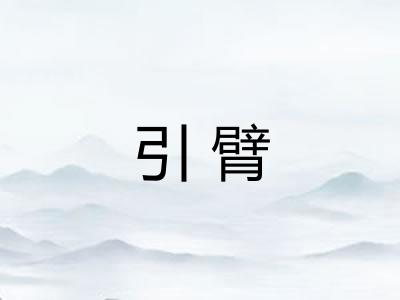 引臂