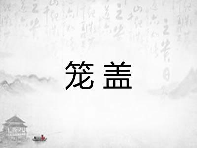 笼盖