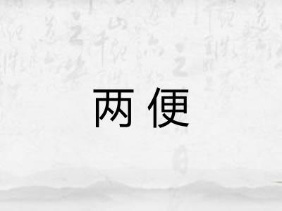两便 两便
